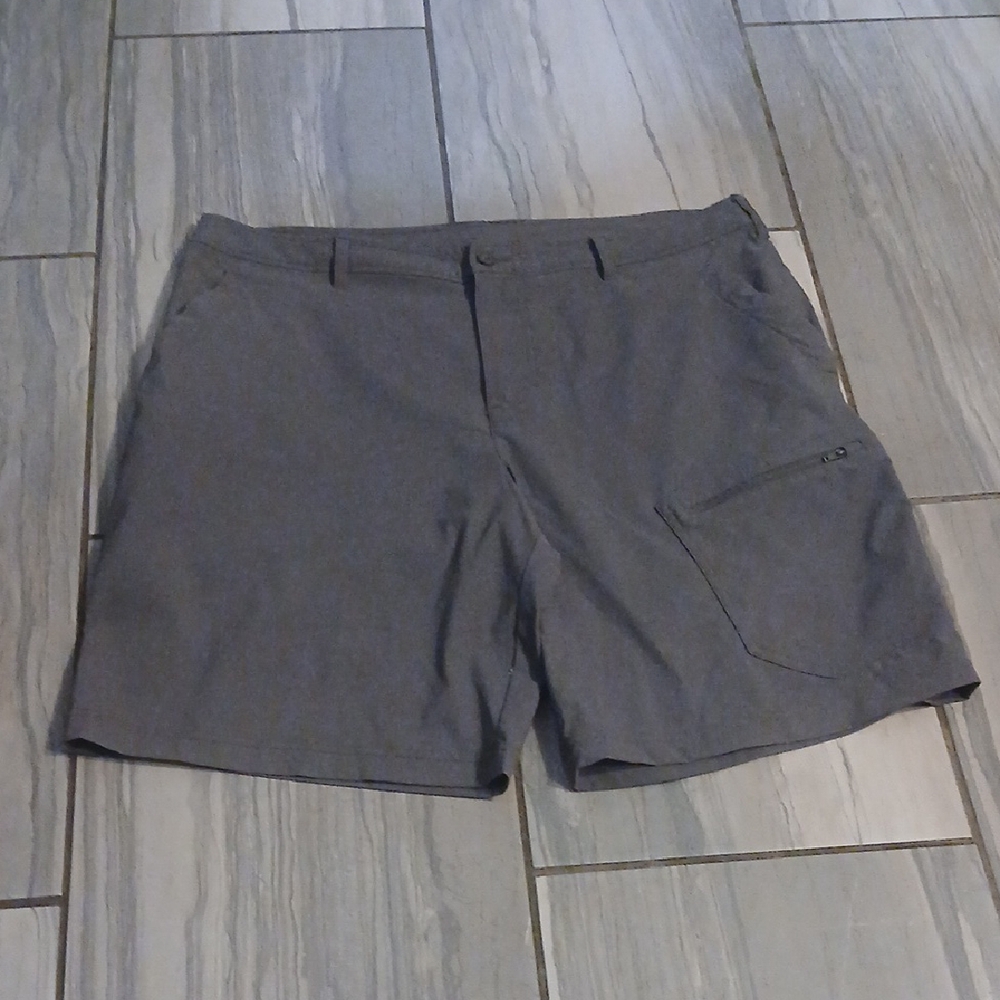 Champion Gray Flat Front Athletic Shorts